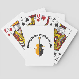 Baraja De Cartas Arco al ritmo de la vida chelo