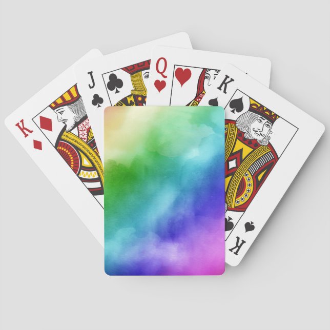 Baraja De Cartas Arco de arcoiris (Reverso)