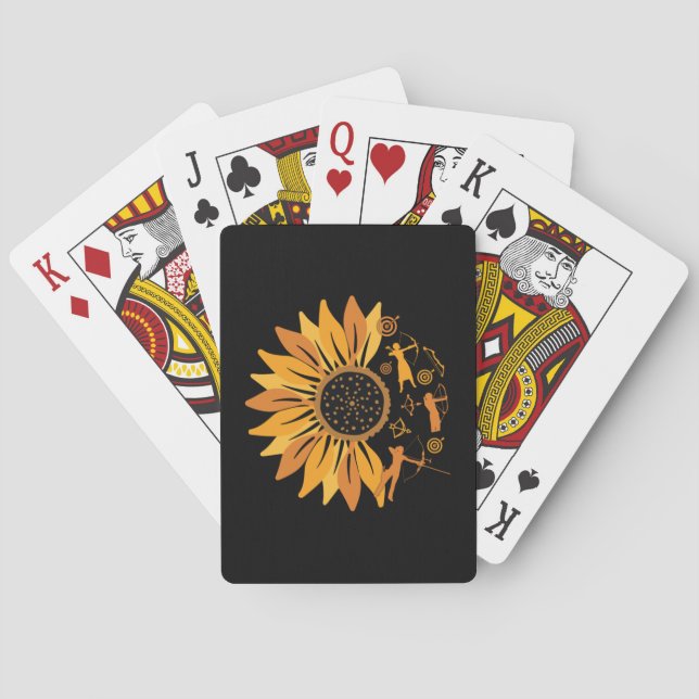 Baraja De Cartas Arco de girasol (Reverso)