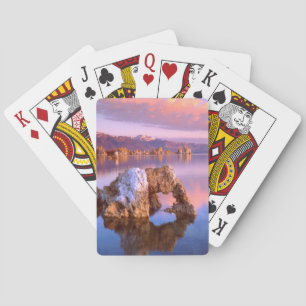 Baraja De Cartas Arco de toba en el lago Mono