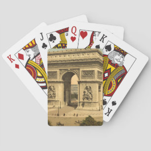 Baraja De Cartas Arco del Triunfo, París, Francia