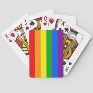 BARAJA DE CARTAS ARCO IRIS