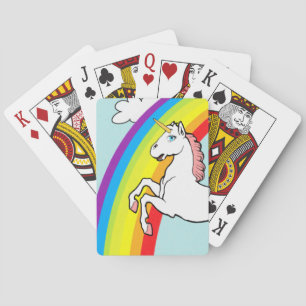 Baraja De Cartas Arco iris del unicornio