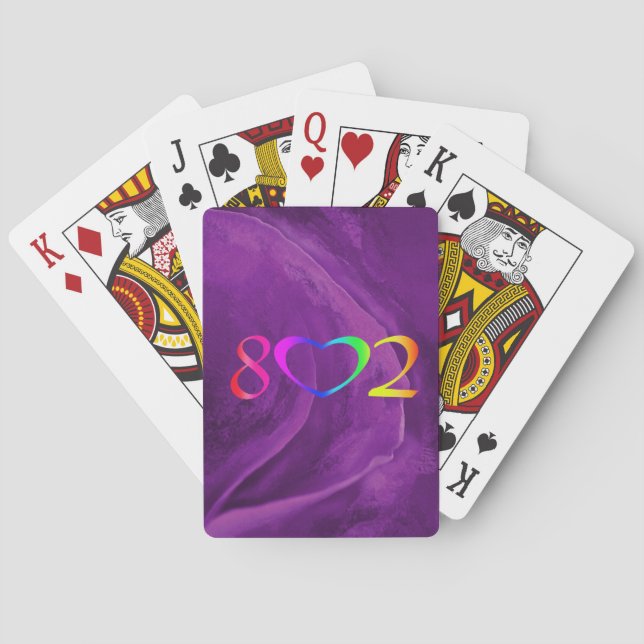 Baraja De Cartas Arcoiris del Orgullo Gay (Reverso)