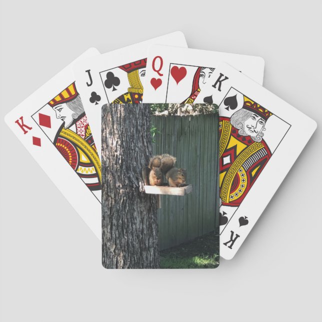 Baraja De Cartas Ardilla (Reverso)