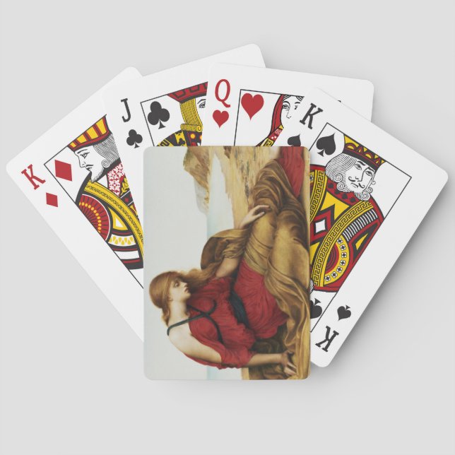 Baraja De Cartas Ariadne en Naxos (Mito griego clásico) (Reverso)