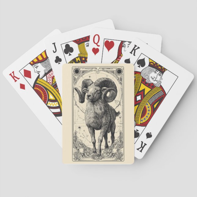 Baraja De Cartas Aries (Reverso)