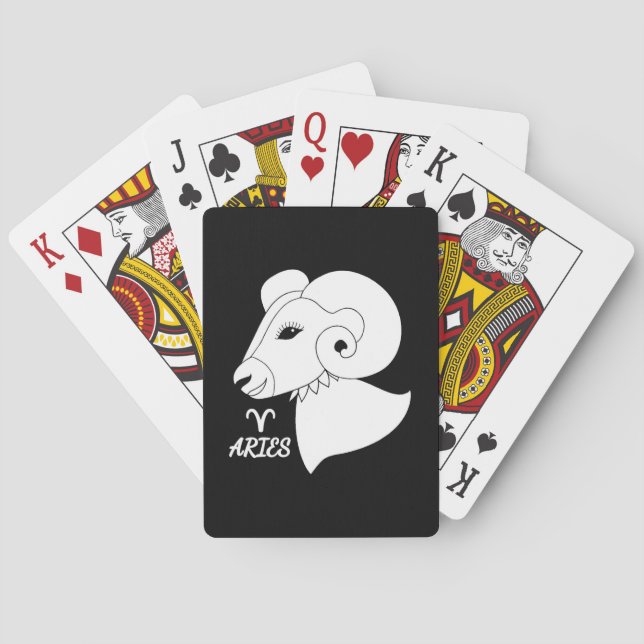 Baraja De Cartas Aries Silhouette (Reverso)