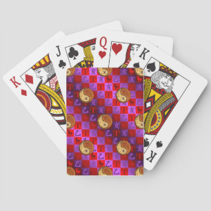 Baraja De Cartas Aries y Jabalí de Madera