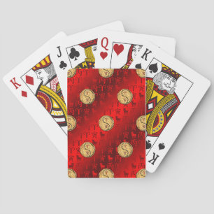 Baraja De Cartas Aries y Tigre de Fuego