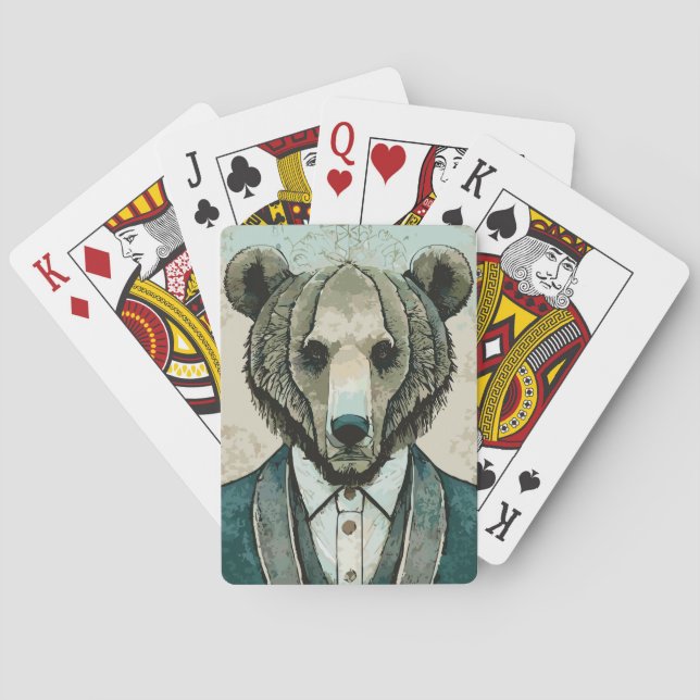 Baraja De Cartas Aristocrat Bear (Reverso)