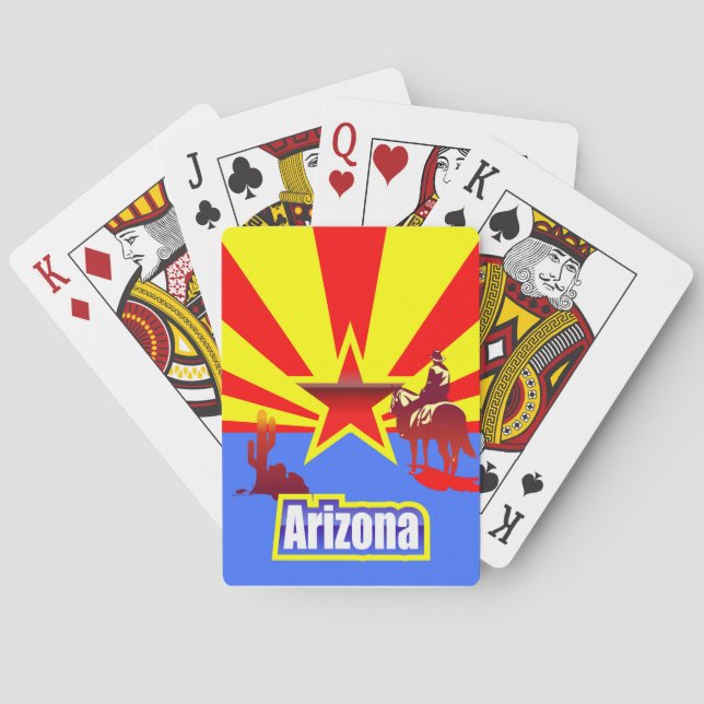 Baraja De Cartas Arizona (Reverso)