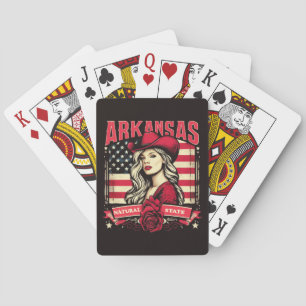 Baraja De Cartas Arkansas Cowgirl