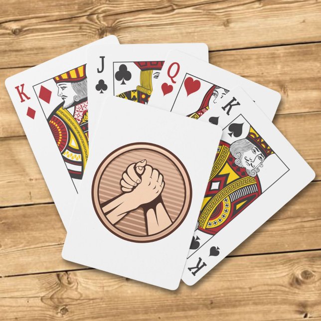 Baraja De Cartas Arm wrestling Bronze (Subido por el creador)
