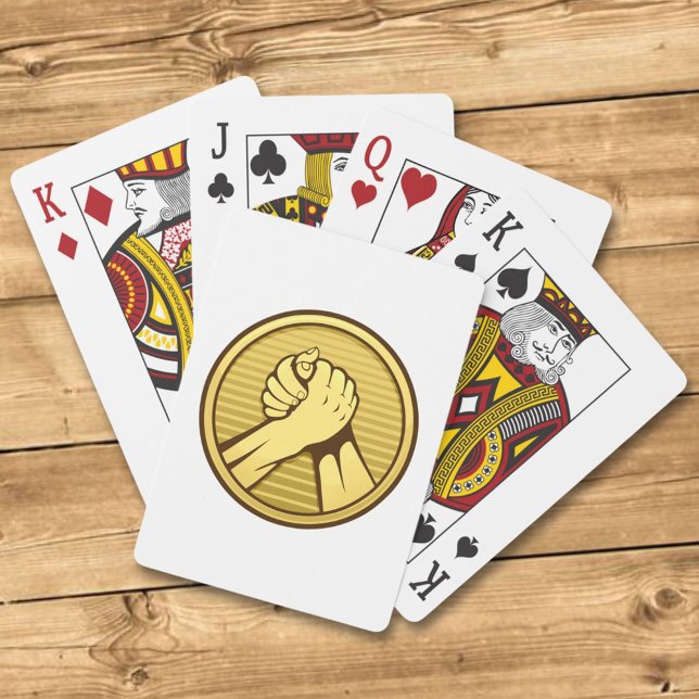 Baraja De Cartas Arm wrestling Gold (Subido por el creador)