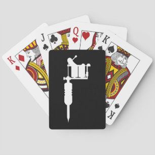 Baraja De Cartas arma de tatuaje