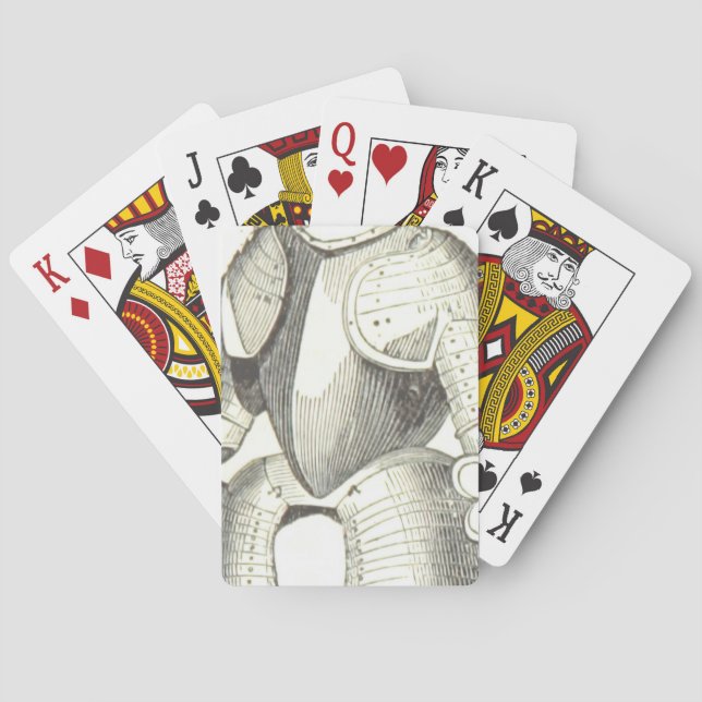 Baraja De Cartas armadura (Reverso)