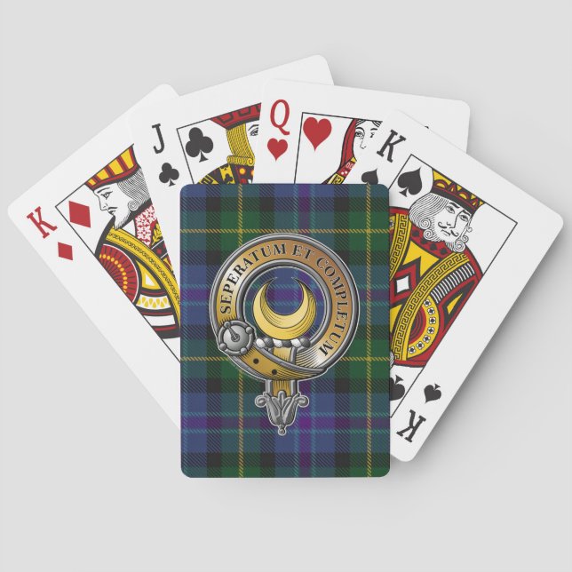Baraja De Cartas Arnott Tartan & Badge (Reverso)