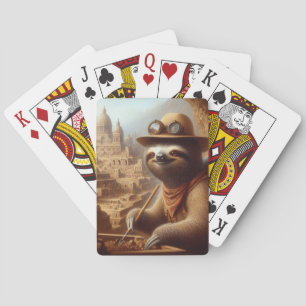 Baraja De Cartas Arqueólogo Sloth