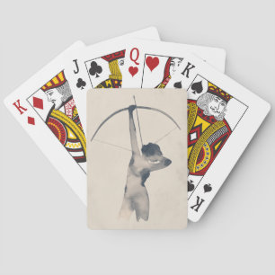 Baraja De Cartas Arquero acuarela