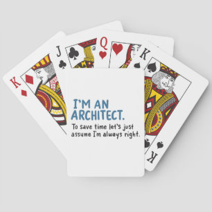 Baraja De Cartas Arquitecto - Soy arquitecto