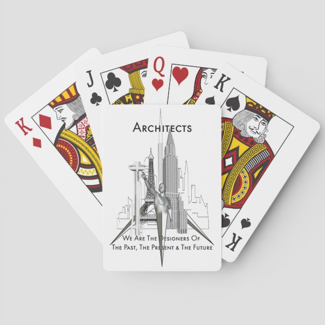 Baraja De Cartas Arquitectos (Reverso)
