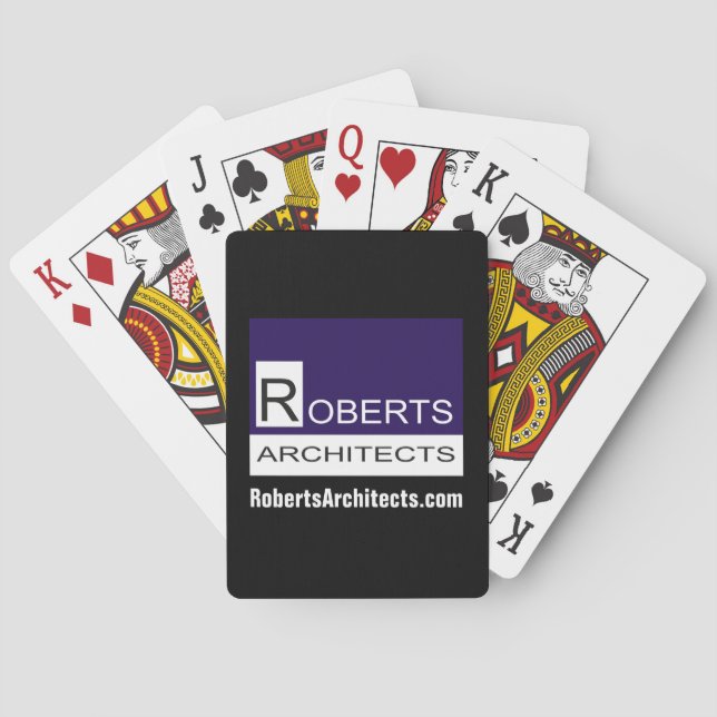 Baraja De Cartas Arquitectos Roberts (Reverso)