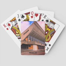 Baraja De Cartas Arquitectura modernista soviética - Vilnius, Litua