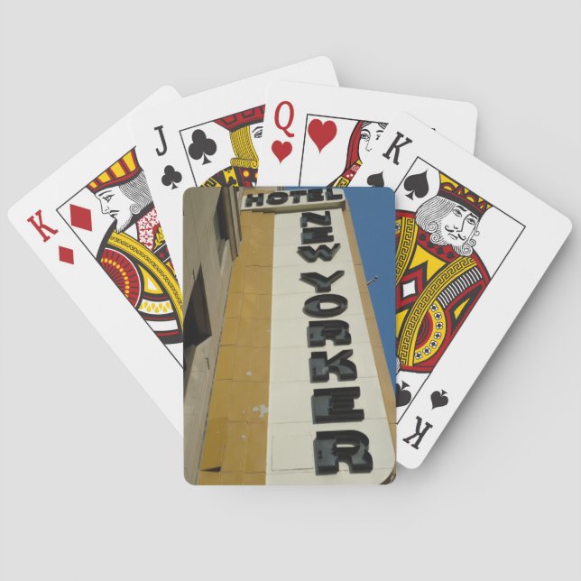 Baraja De Cartas Arquitectura NYC - Art Deco (Reverso)