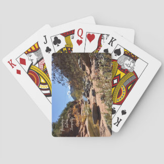 Baraja De Cartas Arraigo en la tranquilidad de Sedona, Arizona escé