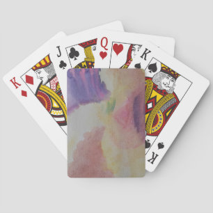 Baraja De Cartas Arrecife de coral arte abstracto