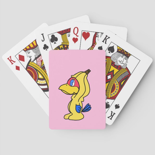 Baraja De Cartas arrendajo plátano (Reverso)
