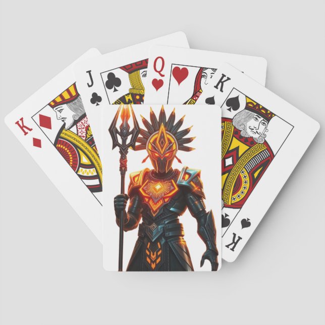 Baraja De Cartas Art Deck de Sci-Fi Gamer (Reverso)