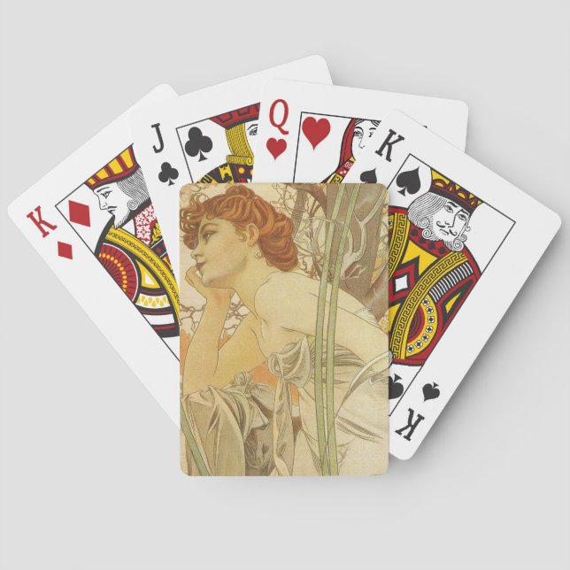 Baraja De Cartas Art Nouveau Playing Cards (Reverso)