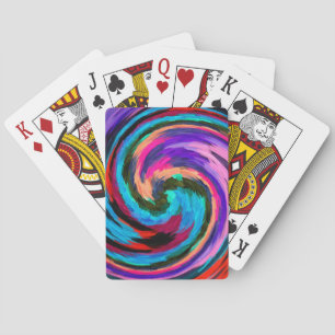 Baraja De Cartas Arte abstracto #20 del remolino moderno