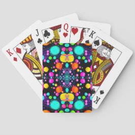 Baraja De Cartas arte abstracto brillante
