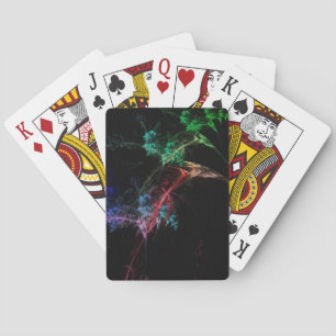 Baraja De Cartas Arte abstracto luces mágicas