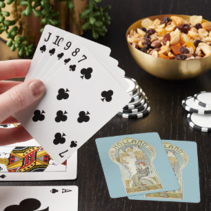 Baraja De Cartas Arte antiguo Art Nouveau, Holland Levensverzekerin