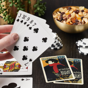 Baraja De Cartas Arte Antiguo Modernista Ambassadeurs, Toulouse Lau