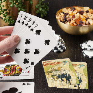 Baraja De Cartas Arte Antiguo Modernista, Ciclos Gladiador