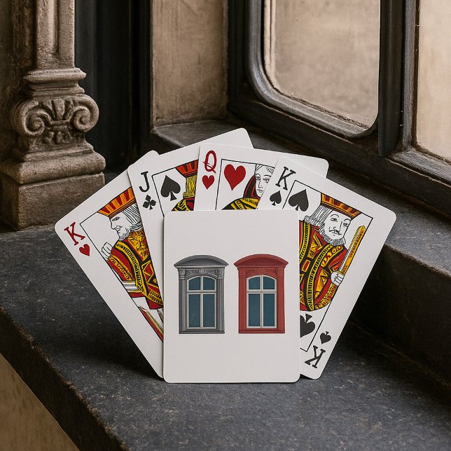 Baraja De Cartas Arte arquitectónico de la ventana europea (Subido por el creador)