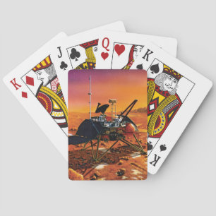 Baraja De Cartas Arte conceptual del artista del Mars Polar Lander