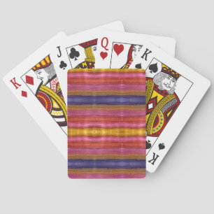 Baraja De Cartas Arte de Acuarela en Paleta de Maquillaje