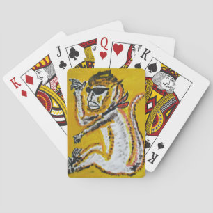 Baraja De Cartas Arte de circo de mono