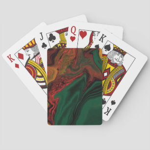 Baraja De Cartas arte de color vibratorio
