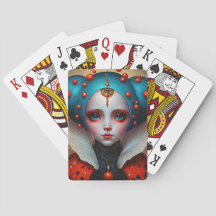 Baraja De Cartas Arte de fantasía de Reina Cuta