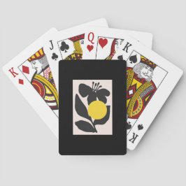Baraja De Cartas Arte de ilustración floral