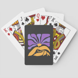 Baraja De Cartas Arte de ilustración floral