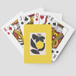 Baraja De Cartas Arte de ilustración floral