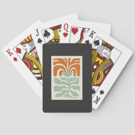 Baraja De Cartas Arte de ilustración floral